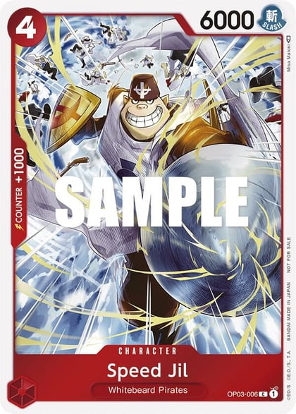 Speed Jil (Dash Pack), Kingdoms of Intrigue OP03-006