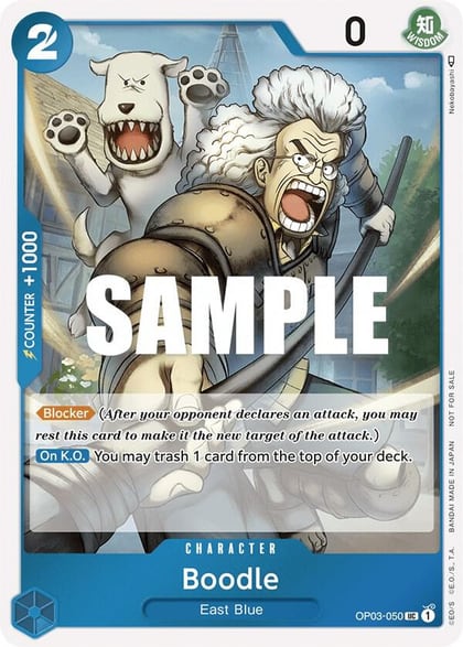 Boodle (Dash Pack), Kingdoms of Intrigue OP03-050