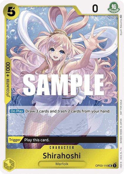 Shirahoshi (Dash Pack), Kingdoms of Intrigue OP03-116