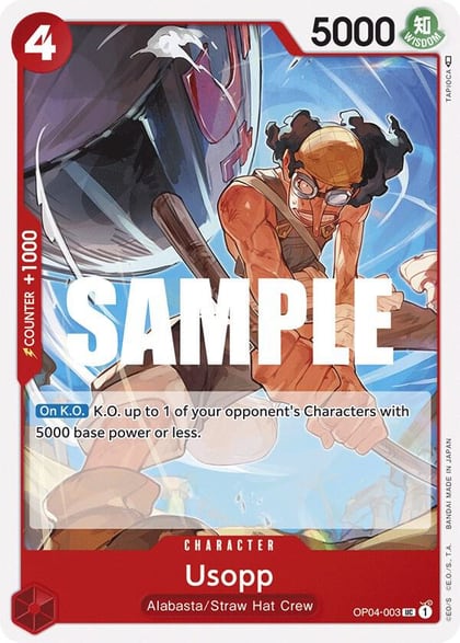 Usopp, Kingdoms of Intrigue OP04-003