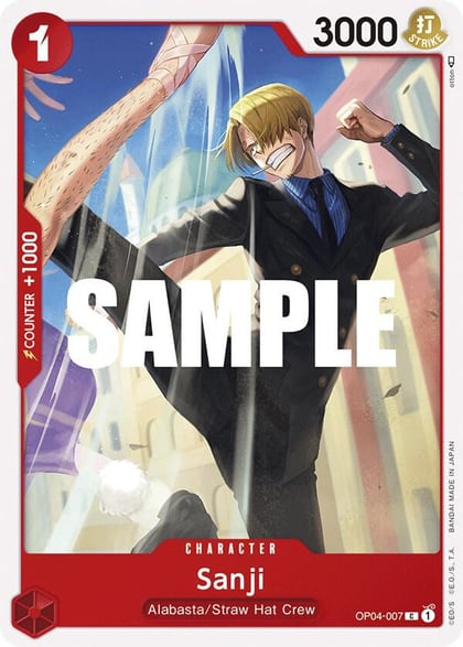 Sanji (007), Kingdoms of Intrigue OP04-007