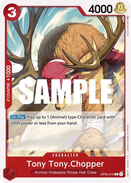 Tony Tony.Chopper, Kingdoms of Intrigue OP04-010
