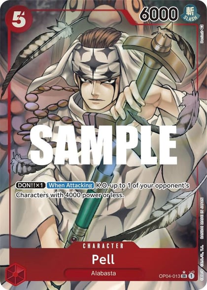 Pell (Alternate Art), Kingdoms of Intrigue OP04-013