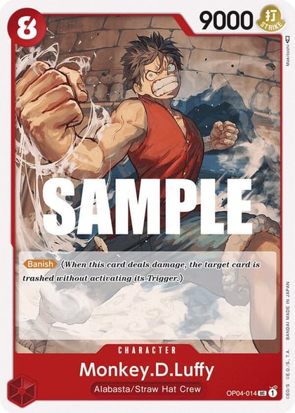 Monkey.D.Luffy (014), Kingdoms of Intrigue OP04-014