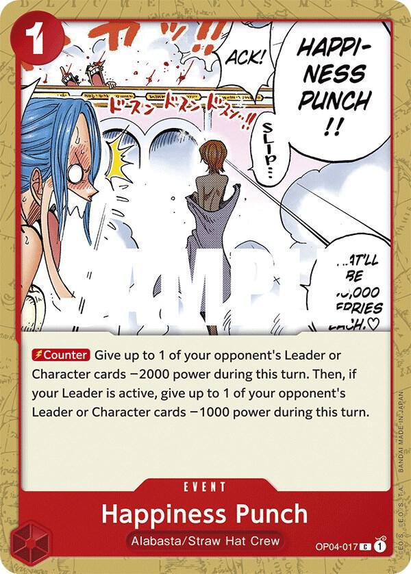 Happiness Punch, Kingdoms of Intrigue OP04-017