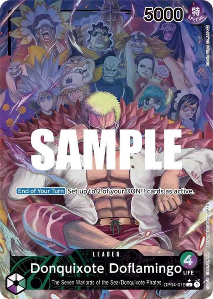 Donquixote Doflamingo (019) (Alternate Art), Kingdoms of Intrigue OP04-019