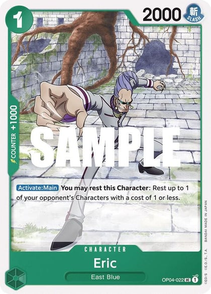 Eric, Kingdoms of Intrigue OP04-022