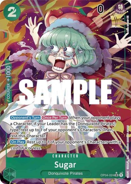 Sugar (Alternate Art), Kingdoms of Intrigue OP04-024