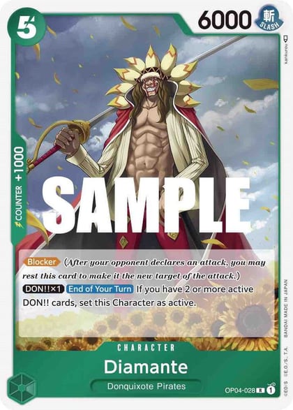 Diamante, Kingdoms of Intrigue OP04-028