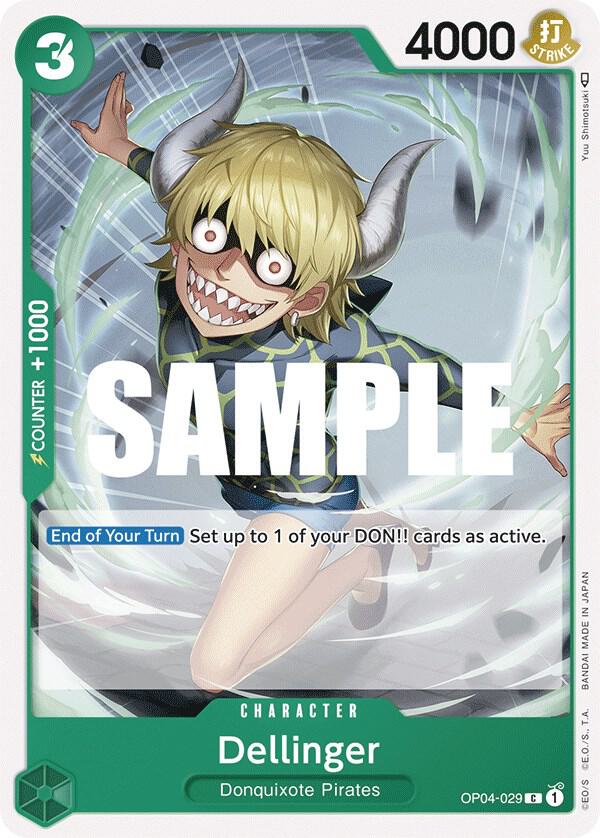 Dellinger, Kingdoms of Intrigue OP04-029