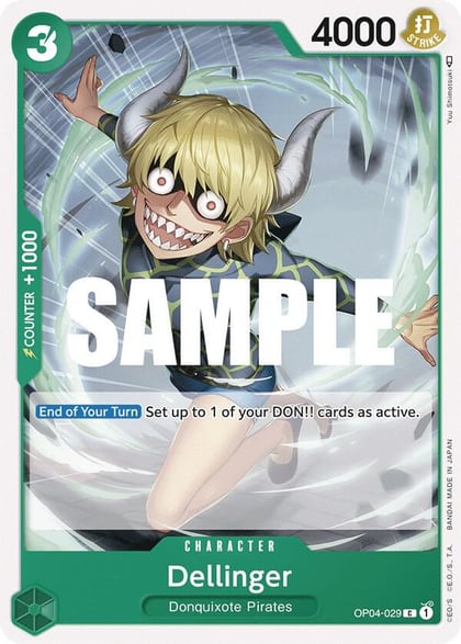 Dellinger, Kingdoms of Intrigue OP04-029