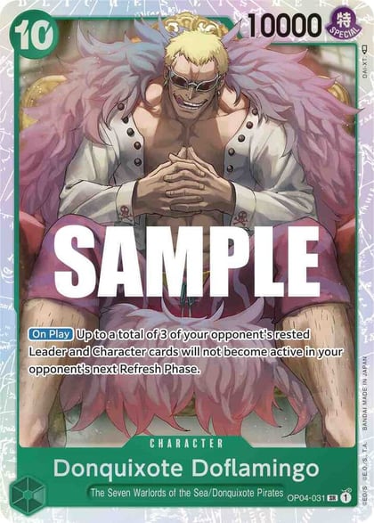 Donquixote Doflamingo (031), Kingdoms of Intrigue OP04-031