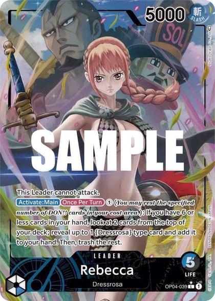 Rebecca (039) (Alternate Art), Kingdoms of Intrigue OP04-039