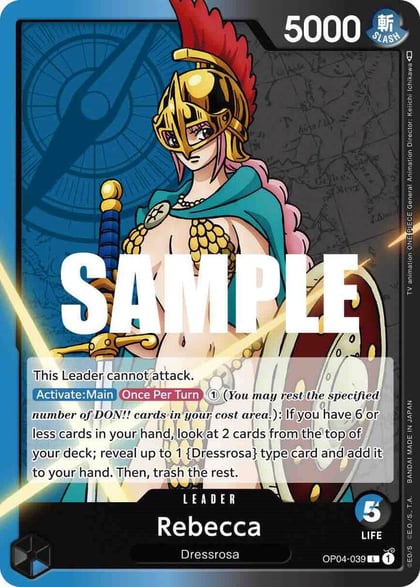 Rebecca (039), Kingdoms of Intrigue OP04-039