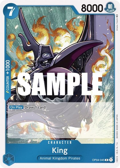King, Kingdoms of Intrigue OP04-045