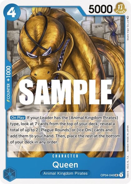 Queen (046), Kingdoms of Intrigue OP04-046