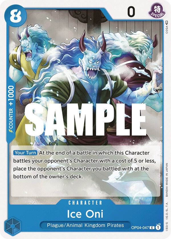 Ice Oni, Kingdoms of Intrigue OP04-047