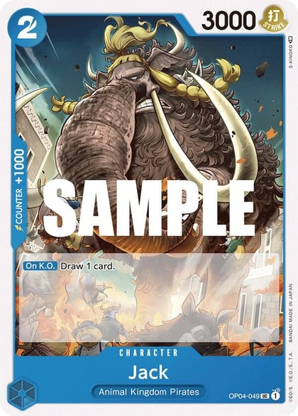 Jack, Kingdoms of Intrigue OP04-049