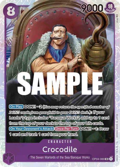 Crocodile (060), Kingdoms of Intrigue OP04-060