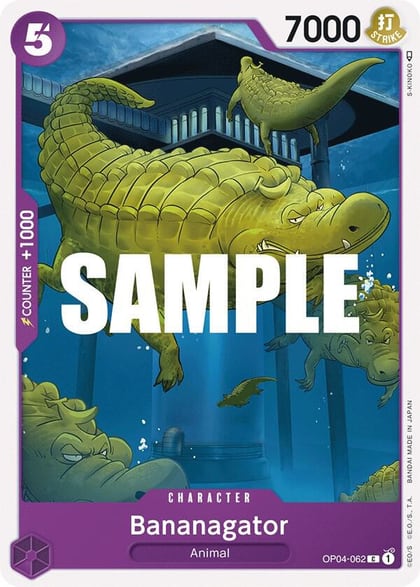 Bananagator, Kingdoms of Intrigue OP04-062