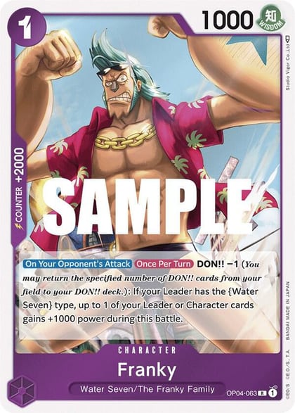 Franky, Kingdoms of Intrigue OP04-063