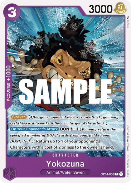 Yokozuna, Kingdoms of Intrigue OP04-068