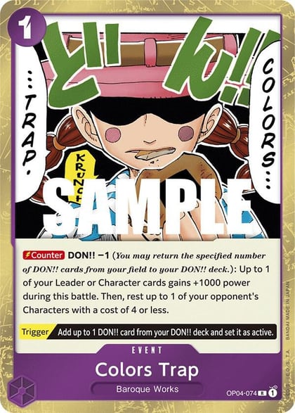 Colors Trap, Kingdoms of Intrigue OP04-074