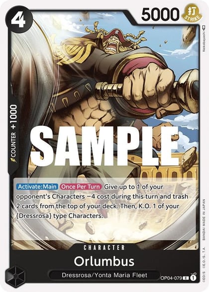 Orlumbus, Kingdoms of Intrigue OP04-079
