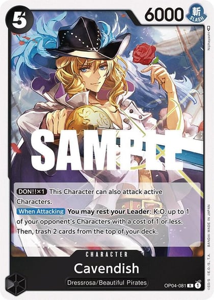 Cavendish, Kingdoms of Intrigue OP04-081