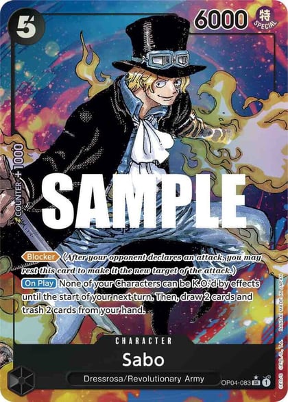 Sabo (Alternate Art), Kingdoms of Intrigue OP04-083