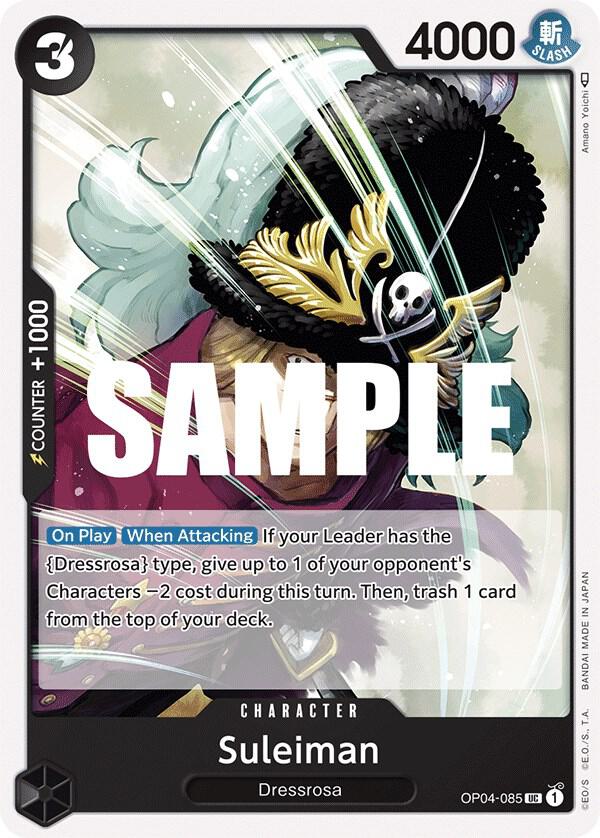 Suleiman, Kingdoms of Intrigue OP04-085