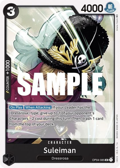 Suleiman, Kingdoms of Intrigue OP04-085