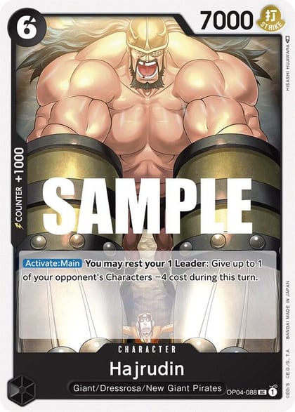 Hajrudin, Kingdoms of Intrigue OP04-088