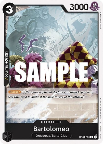 Bartolomeo, Kingdoms of Intrigue OP04-089