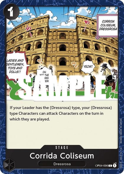 Corrida Coliseum, Kingdoms of Intrigue OP04-096