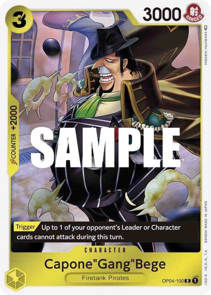 Capone"Gang"Bege, Kingdoms of Intrigue OP04-100
