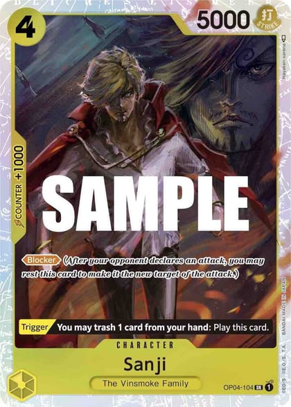 Sanji (104), Kingdoms of Intrigue OP04-104