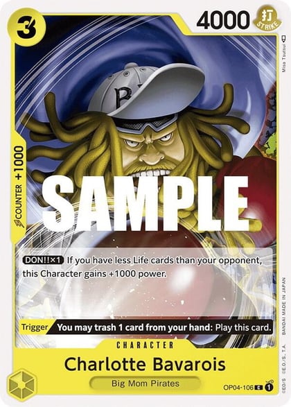 Charlotte Bavarois, Kingdoms of Intrigue OP04-106