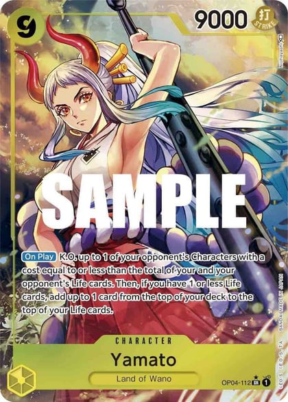 Yamato (Alternate Art), Kingdoms of Intrigue OP04-112