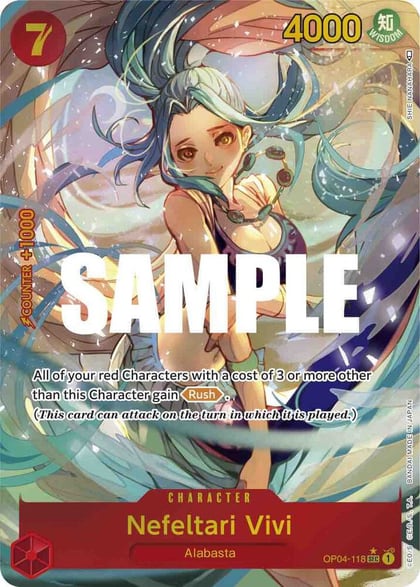 Nefeltari Vivi (118) (Alternate Art), Kingdoms of Intrigue OP04-118