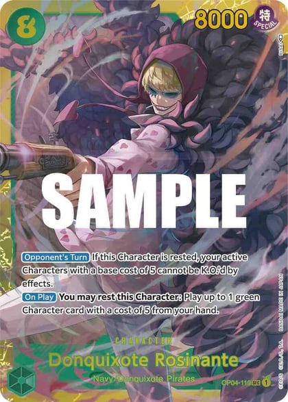 Donquixote Rosinante, Kingdoms of Intrigue OP04-119