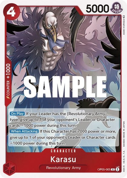 Karasu, Awakening of the New Era OP05-005