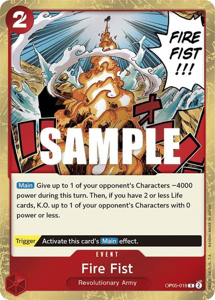 Fire Fist, Awakening of the New Era OP05-019