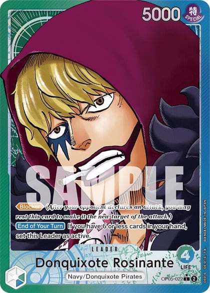 Donquixote Rosinante (022) (Alternate Art), Awakening of the New Era OP05-022