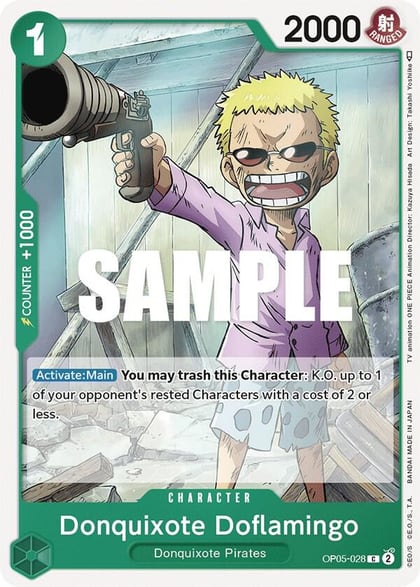 Donquixote Doflamingo (028), Awakening of the New Era OP05-028