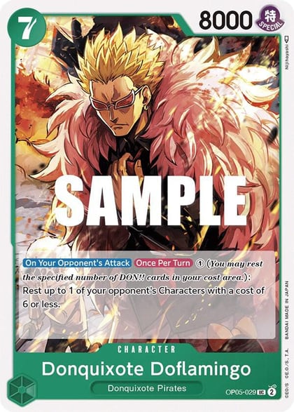 Donquixote Doflamingo (029), Awakening of the New Era OP05-029