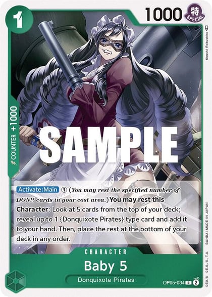 Baby 5 (034), Awakening of the New Era OP05-034