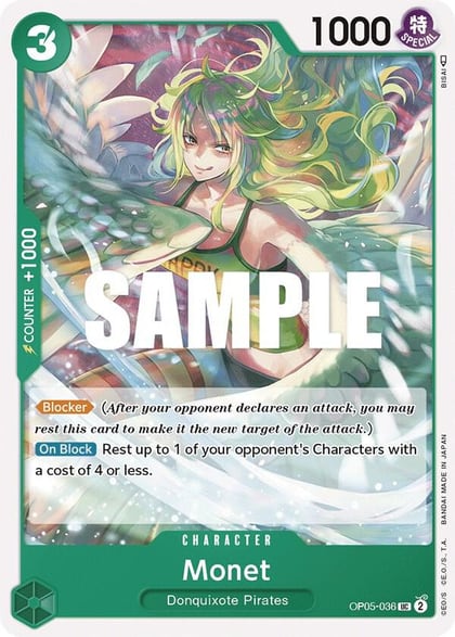 Monet, Awakening of the New Era OP05-036