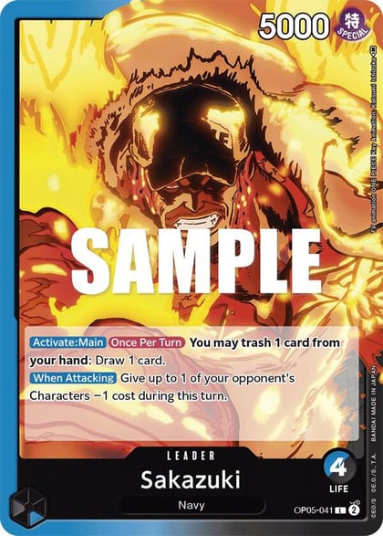 Sakazuki, Awakening of the New Era OP05-041