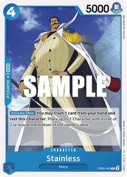 Stainless, Awakening of the New Era OP05-045